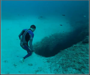 Never be Nery freediving in Vouliagmeni