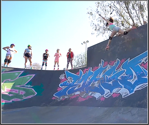 The Moxi Girls Skate Team